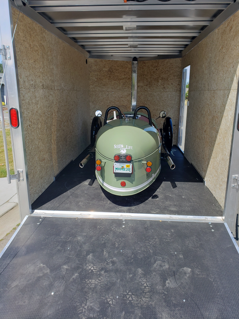 Tongue weight is 500lbs and wheels are 4 feet from axle